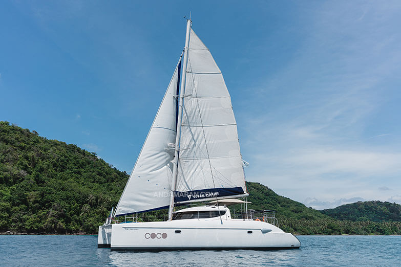 Coco 40ft Sailing Catamaran双体帆船-泰兰德旅行