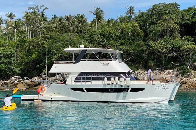 Fortuna 50ft Power Catamaran 双体动力游艇-泰兰德旅行