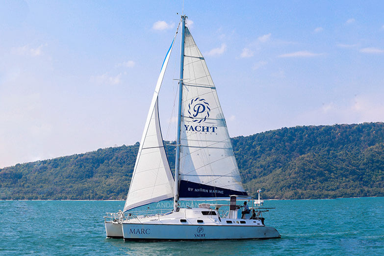 Marc 41ft Sailing Catamaran双体帆船-泰兰德旅行