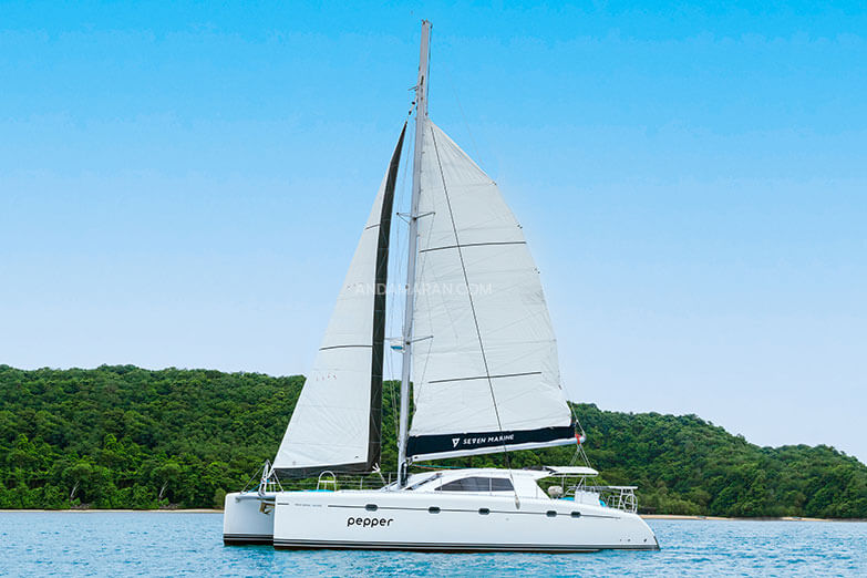 Pepper 47ft Sailing Catamaran 双体帆船-泰兰德旅行