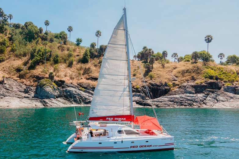 Red Ocean Sailing Yacht Catamaran 双体帆船-泰兰德旅行