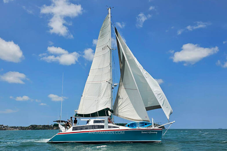 TD Sailing Yacht Catamaran 双体帆船-泰兰德旅行