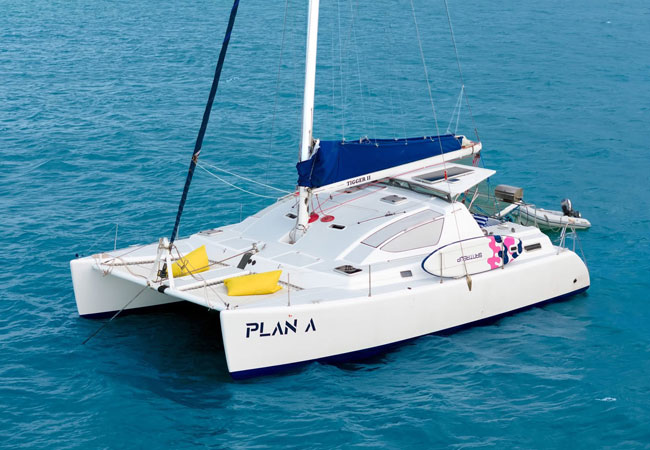 Plan A Catamaran Exterior