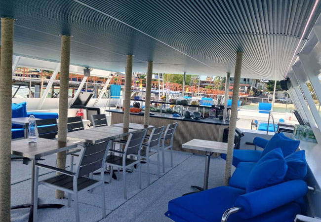 The Beat Boat Interior