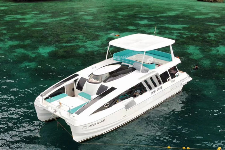 Miss Blue Power Catamaran 双体船-泰兰德旅行